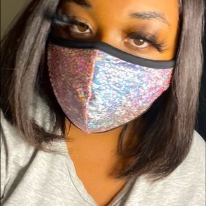 Shimmer women’s face mask